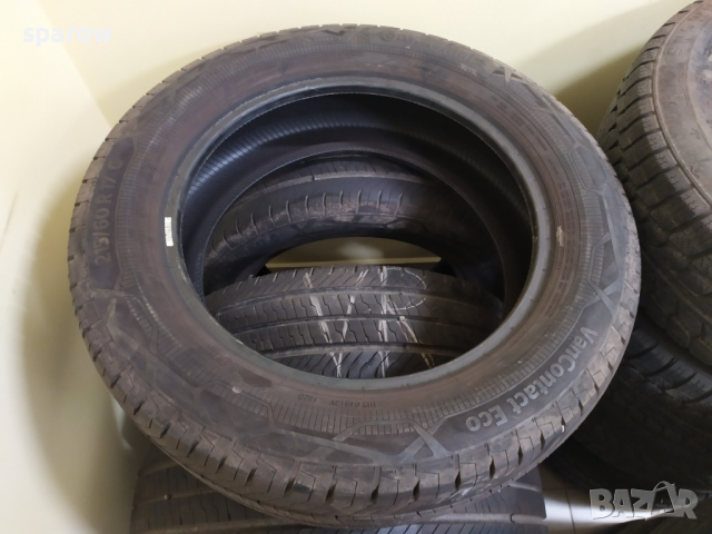 4 бр. Гуми Continental 215/60/17C, снимка 3 - Гуми и джанти - 36415289