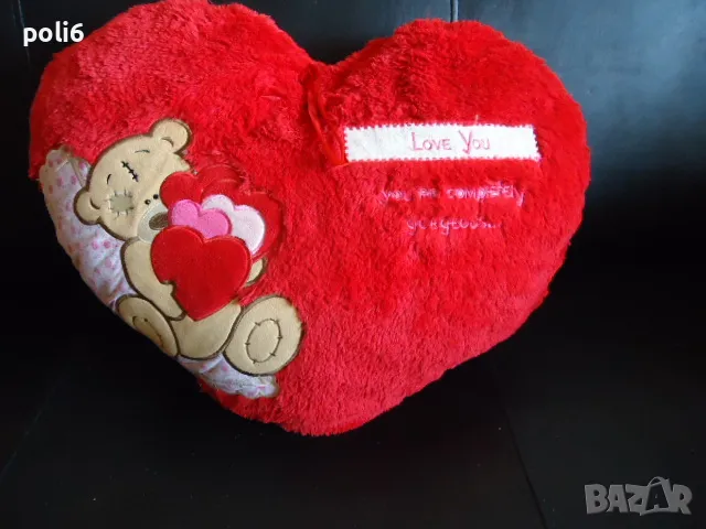 плюшки сърца ,мечета,хипопотам, снимка 2 - Плюшени играчки - 49492818