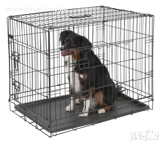 Клетка за Куче с две врати 92 x 63 x 74 cм. - Модел: 81366, снимка 1 - За кучета - 44372745