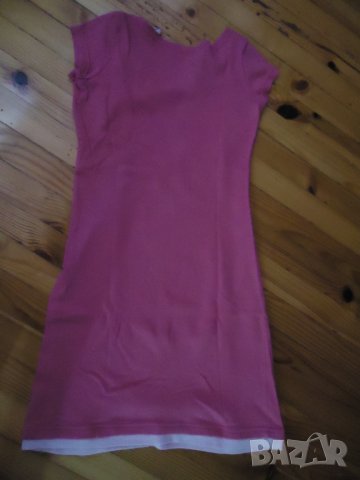 розова трикотажна рокля, снимка 3 - Рокли - 37761994