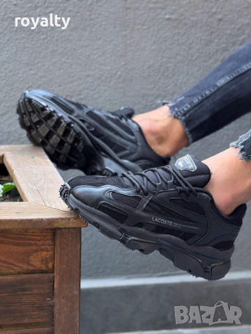 Lacoste Черни Мъжки Маратонки 40-44 Номер 