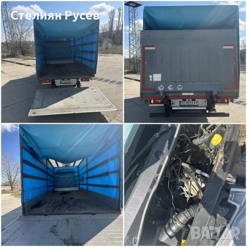  Renault Master 2.3 145к.с / падащ борд / 520/265 см / 2012г / климатик - цена 16 850лв или 8615,27е, снимка 11 - Бусове и автобуси - 52027907