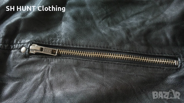 Jack & Jones Lamb Leather Jacker Размер M мъжко яке естествена кожа 4-57, снимка 9 - Якета - 52226773