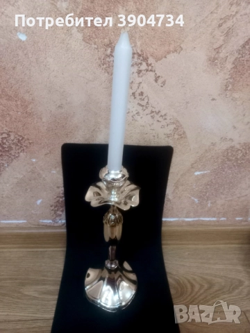 Бароков свещник , снимка 8 - Антикварни и старинни предмети - 51523082