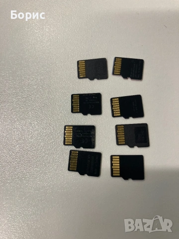 8 броя microSD карти, отлични, снимка 2 - Карти памет - 53223897