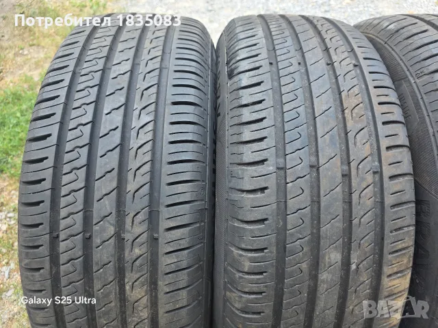 Лети джанти 17ки 5х114.3 Nissan + летни гуми 215/60/17 Barum, снимка 12 - Гуми и джанти - 55842937