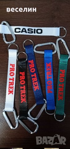 Ключодържател с карабинер Casio G-Shock/Pro Trek, снимка 7 - Други - 38614513