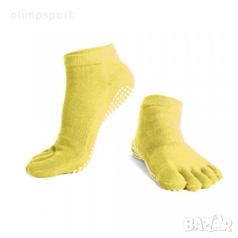 Чорапи за йога с пръсти, едноцветни (400731) Меки къси чорапи с пръсти, без пета. Подходящи за йога,, снимка 4 - Йога - 31724857