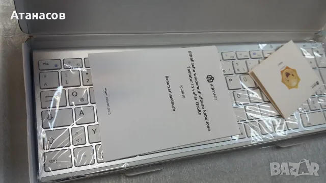 iClever IC-BK10 Bluetooth 5.1 клавиатура - 24€, снимка 6 - Клавиатури и мишки - 55838651