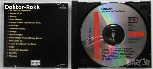 Santana –  Hits Of Santana (CD), снимка 2 - CD дискове - 37892382