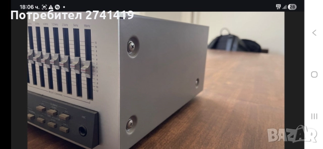  Еквилайзер Sansui SE-9, снимка 2 - Ресийвъри, усилватели, смесителни пултове - 52653593