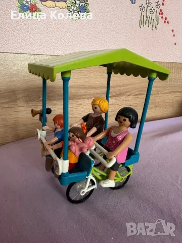 Playmobil camping, семеен велосипед 