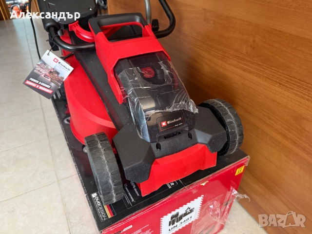Безкабелна косачка за трева Einhell GE-CM 18/30 Li, снимка 4 - Градинска техника - 51704985
