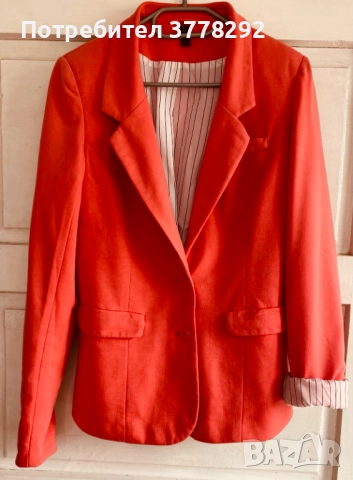 Сака, дамски, 5 броя, почти нови, M-L, всяко с отделна цена - от 18 до 35лв, снимка 4 - Сака - 52026806