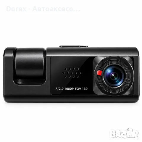 Видеорегистратор с 2 камери Wi-Fi, Full HD 1080P, 170° обектив и G-сензор