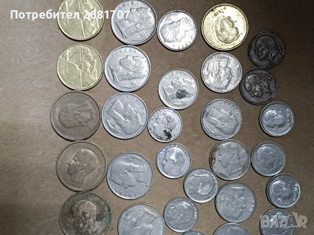 Монети Белгия , снимка 2 - Нумизматика и бонистика - 42908563