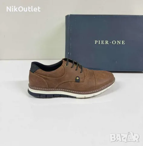 PIER ONE Casual Lace-Ups Brown (Много Запазени) - Размер 41 (26.5 см стелка)