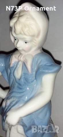 ПОРЦЕЛАНОВА ФИГУРА /СТАТУЕТКА. МОМИЧЕ. , снимка 7 - Колекции - 31855381