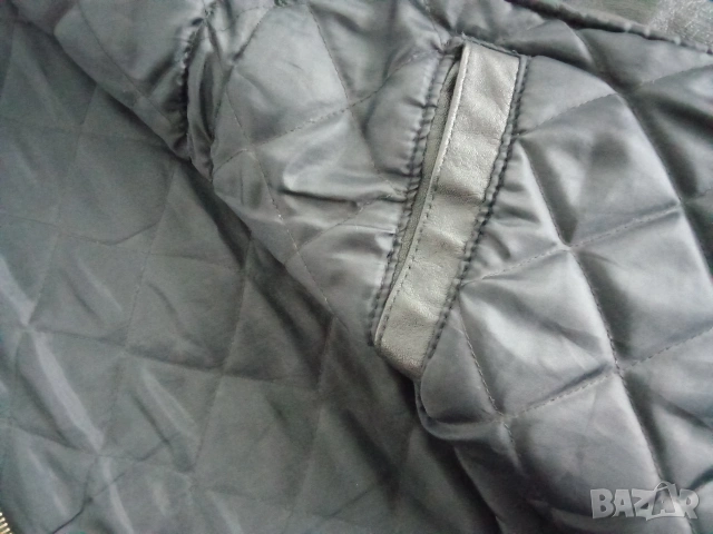 XL - XXL 2XL Мъжко кожено яке черно от естествена кожа , снимка 3 - Якета - 54086885