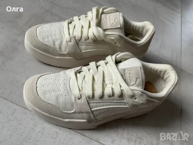 Маратонки/ кецове Puma Slipstream, велур, Слонова кост, 41 номер, 26.5 см