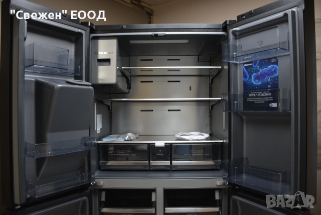 Хладилник с фризер HISENSE RQ760N4IFE Smart дисплей, Total No Frost, снимка 4 - Хладилници - 53333789