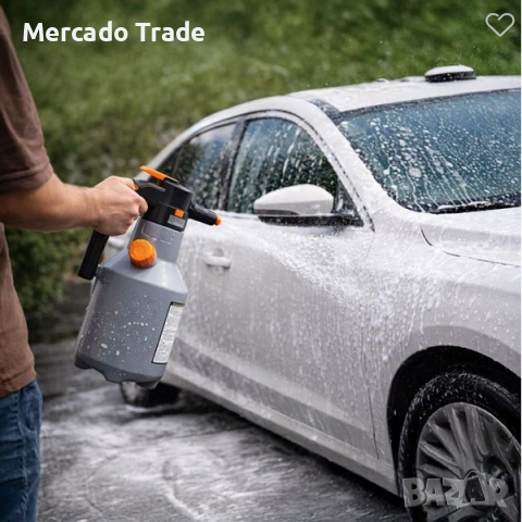 Електрическа пръскачка - пистолет Mercado Trade, За кола, За почистване, Пластмаса, снимка 2 - Аксесоари и консумативи - 54110617