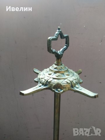 барокова стойка за прибори за камина, снимка 2 - Антикварни и старинни предмети - 29800964