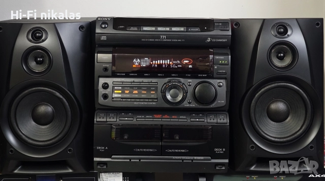 аудио система стерео уредба SONY HCD-H771, снимка 2 - Аудиосистеми - 52942219
