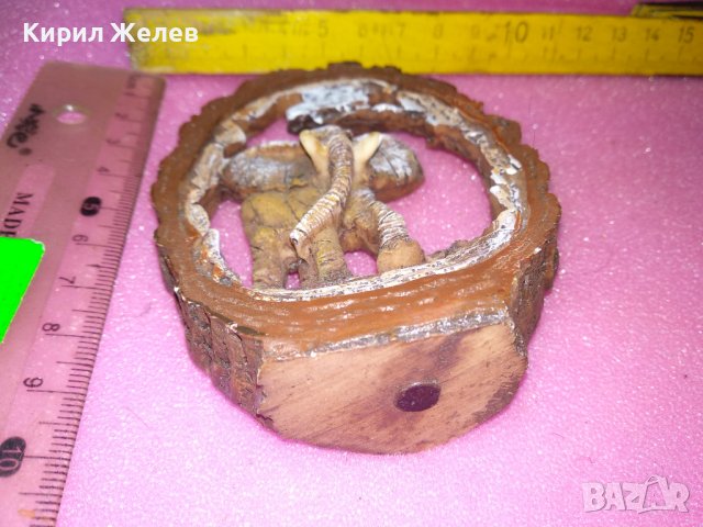 КРАСИВО ДЕКОРАТИВНО СЛОНЧЕ ФИГУРКА от ПОЛИРЕЗИН 38300, снимка 5 - Декорация за дома - 44186563