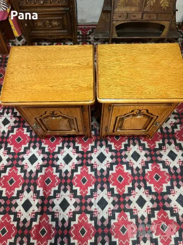 Старинни нощни шкафчета , снимка 4 - Шкафове - 47452231