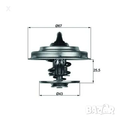 208287312 BEHR ТЕРМОСТАТ 87°C MERCEDES-BENZ W123 W124 / S-класа (W126) / (R129) / 190 / (W460) / (W2