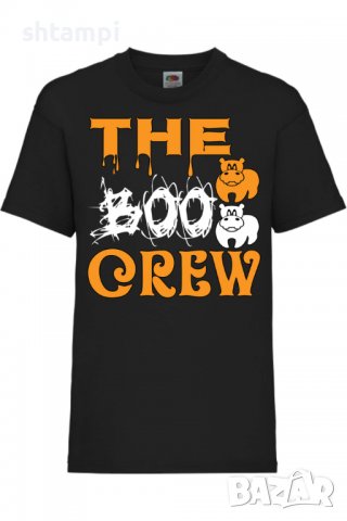Детска тениска The Boo Crew 2,Halloween,Хелоуин,Празник,Забавление,Изненада,Обичаи,, снимка 2 - Детски тениски и потници - 38155563