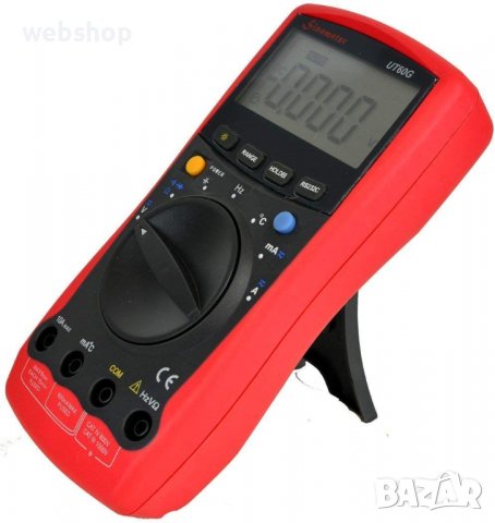 Дигитален Мултиметър , Мултицет с термосонда и зумер UT-60G VAC/VDC | AAC/ADC | OHM | F | °C | Hz, снимка 3 - Други инструменти - 38689108