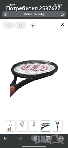 Тенис ракета WILSON, снимка 3 - Тенис - 52452672