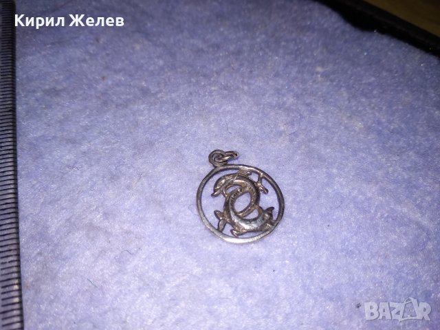 ЗОДИЯ РИБИ - ФИГУРАЛЕН СРЕБЪРЕН ЗОДИАКАЛЕН МЕДАЛЬОН - СРЕБРО 925 ПРОБА 36175, снимка 4 - Колиета, медальони, синджири - 39633785