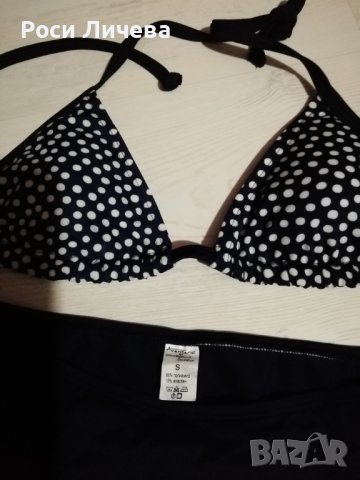 Тъмносин бански, снимка 4 - Бански костюми - 37792937