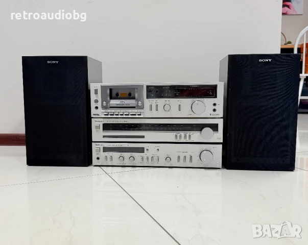 🔊Ретро аудио сет - система TECHNICS усилвател SU-Z11, Тунер ST-Z11L, Дек M225 + колони - Made in Ja, снимка 1
