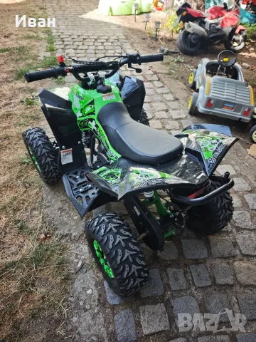 мини АТВ 50cc. ЧИСТО НОВО КАРАНО 3 ПЪТИ, снимка 3 - Мотоциклети и мототехника - 53559217