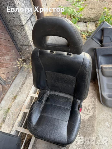 Кожен ел. салон с подгрев Mitsubishi Pajero 3, снимка 2 - Части - 51122826