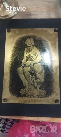 Старинен офорт - Ерос