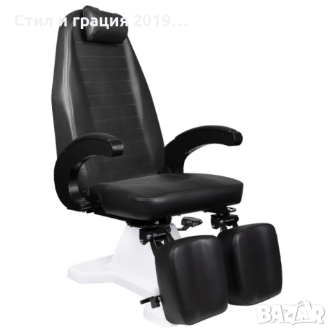 Стол за педикюр 112 - бял/сив/черен, снимка 7 - Педикюр и маникюр - 44511066