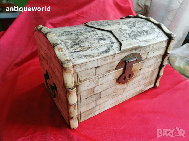 Уникат! Голяма Кутия ,Сандък ,Ракла от  КАМИЛСКА Кост