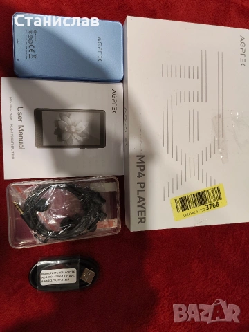 MP4 музикален плеър AGPTEK, снимка 3 - MP3 и MP4 плеъри - 54297816