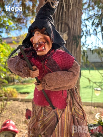 Висяща Баба Яга 50см., снимка 11 - Декорация за дома - 52263960