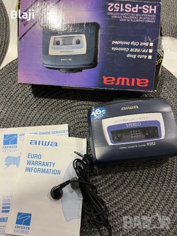 Уокмен Aiwa, снимка 2 - Радиокасетофони, транзистори - 53213608