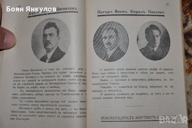 Земеделски народен календар за 1929г., снимка 11 - Други ценни предмети - 35030691