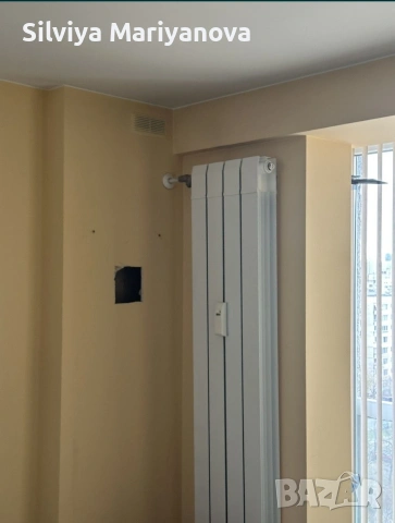 Продавам вертикален алуминиев радиатор