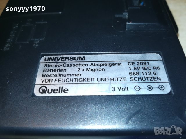 universum-walkman-внос германия, снимка 16 - MP3 и MP4 плеъри - 30328455