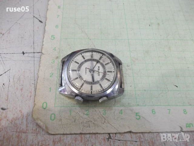 Часовник"POLJOT"със звънене механичен ръчен съветски работещ, снимка 2 - Мъжки - 50773967