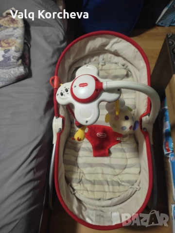Люлка- шезлонг Tiny Love Rocker Napper, снимка 3 - Детски шезлонги - 52695880